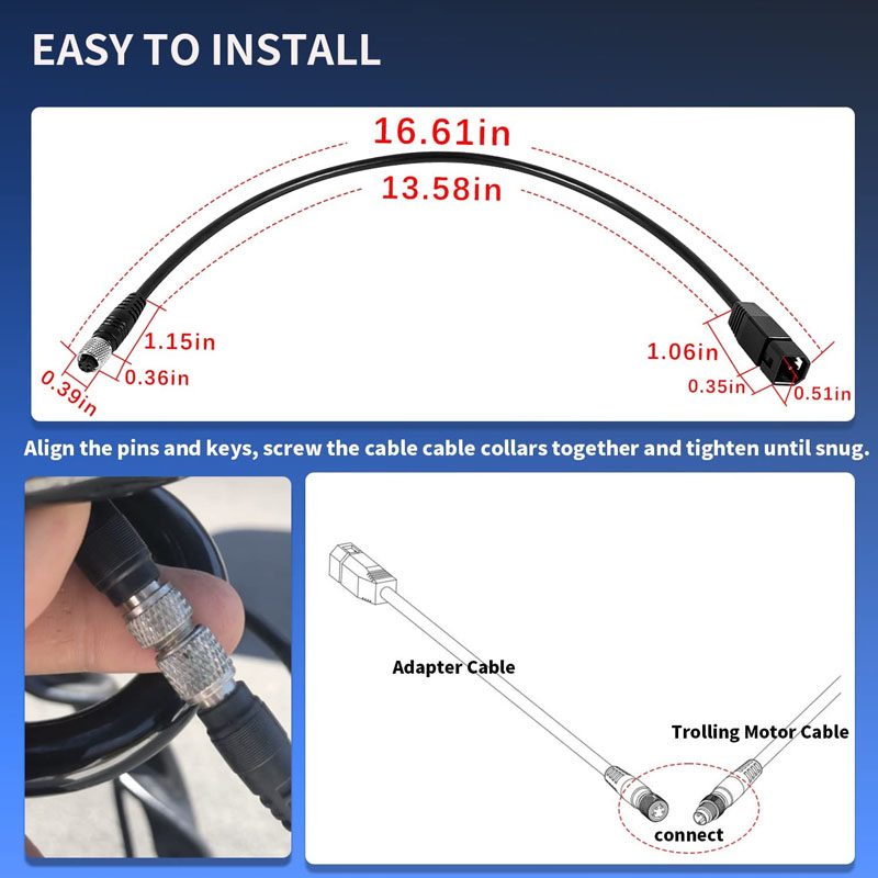 Universal Sonar Transducer Ada - Fish Finder Transducer ulasan dan harga