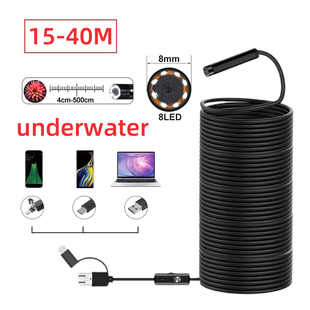 40m Fish Finder Mini Camera En - Fish Finder Cable ulasan dan harga