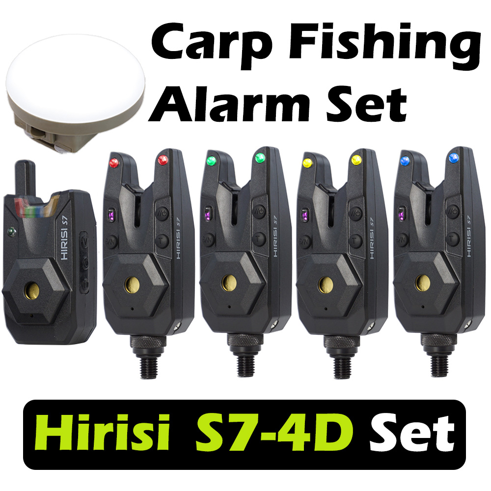 Hirisi S7-4D Wireless Carp Fis - Fish Alarm ulasan dan harga